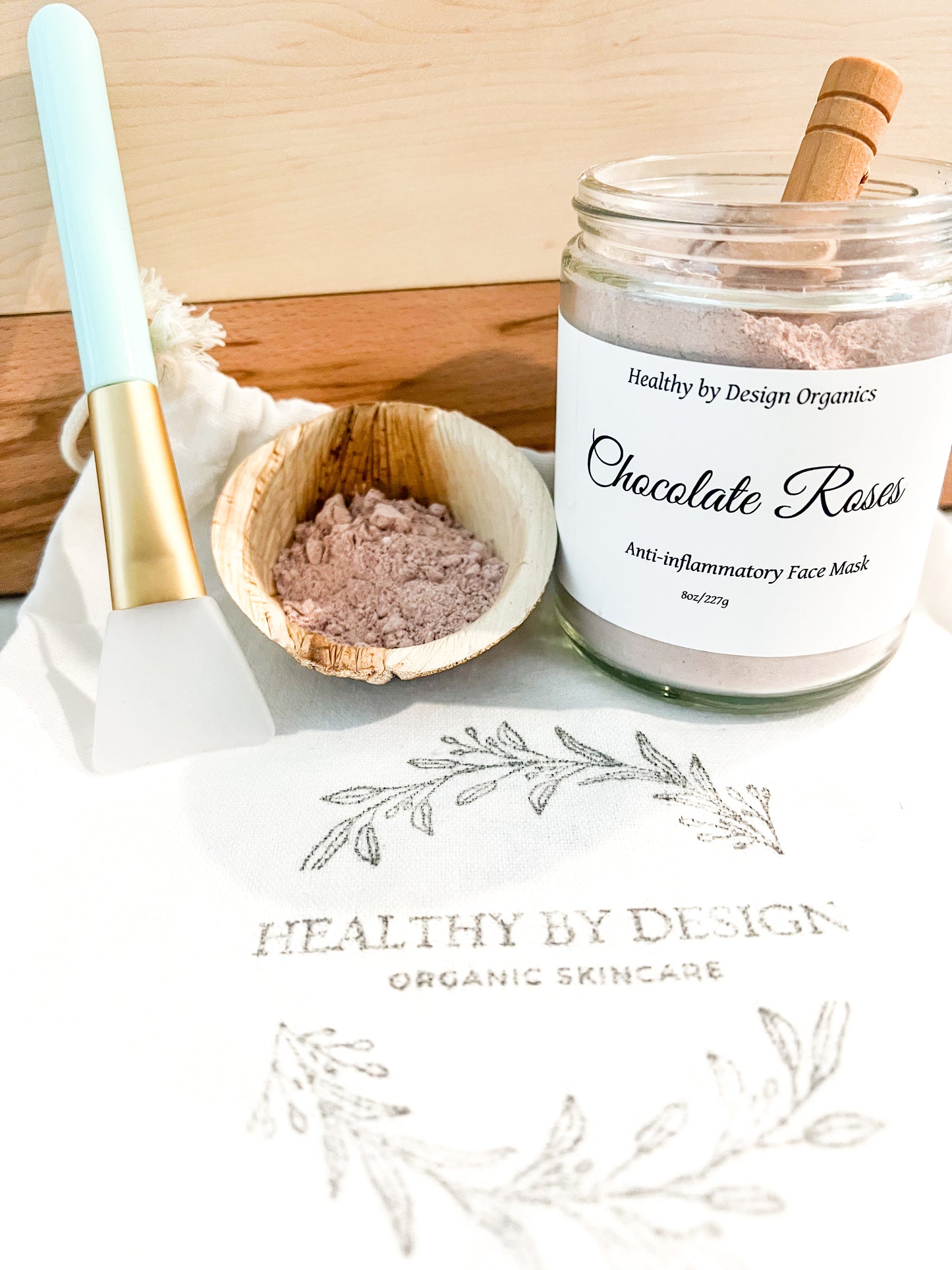 Chocolate Roses face mask