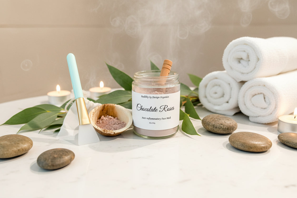 Chocolate Roses face mask