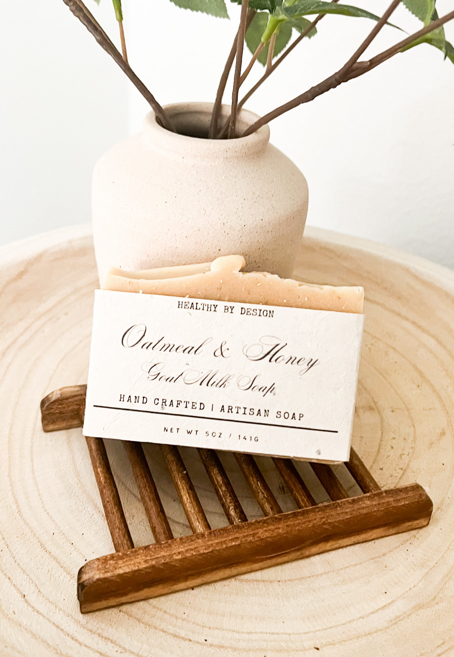 Oatmeal & Honey Goat Milk Soap