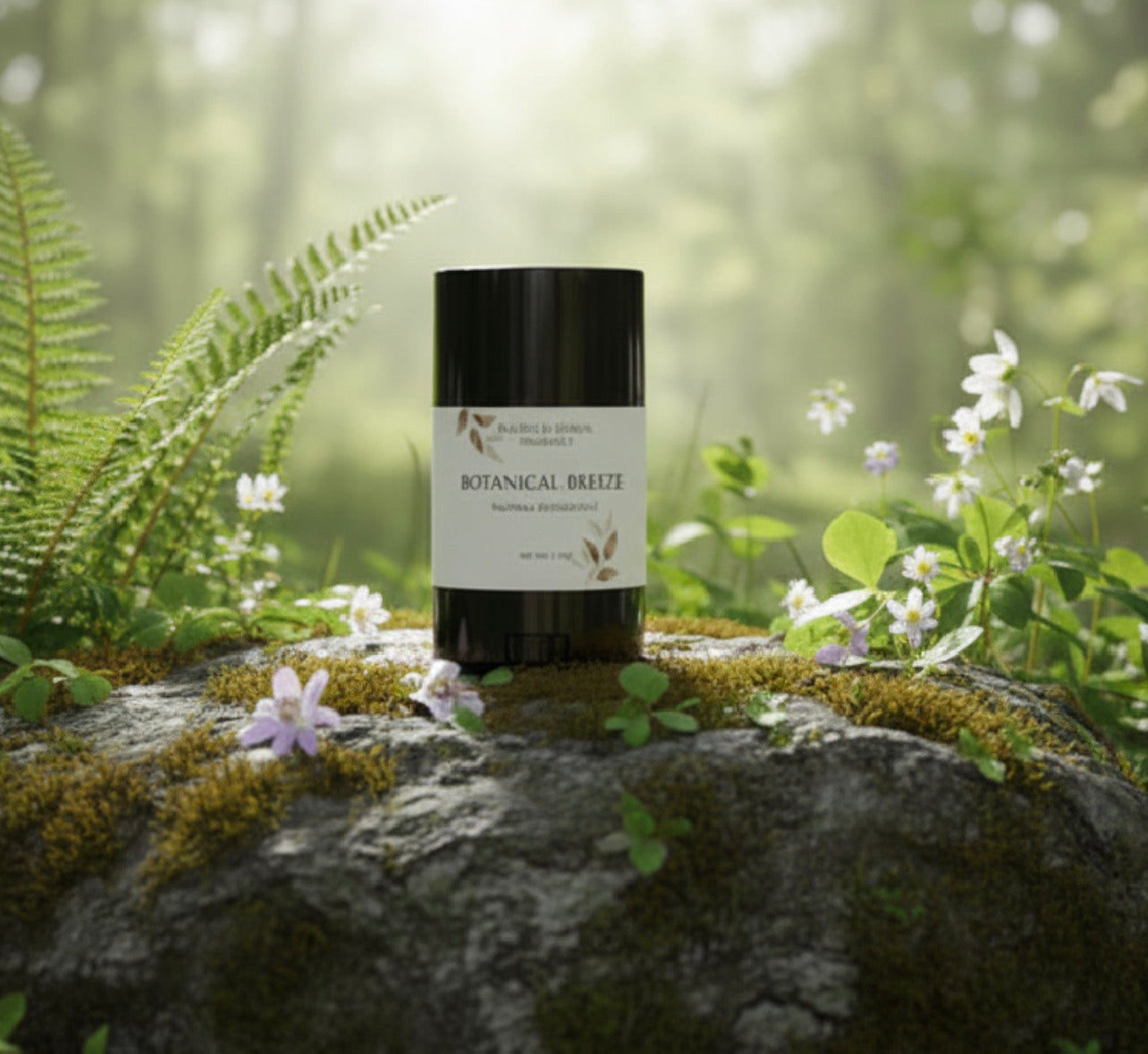 Botanical breeze, organic deodorant